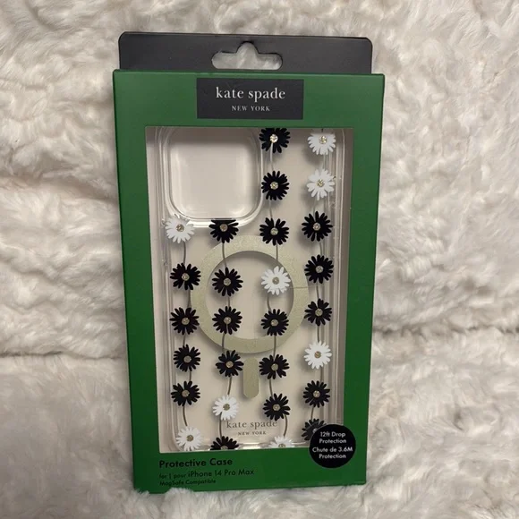 Kate Spade Floral iPhone 14 Pro Max Case NIB - Picture 1 of 3